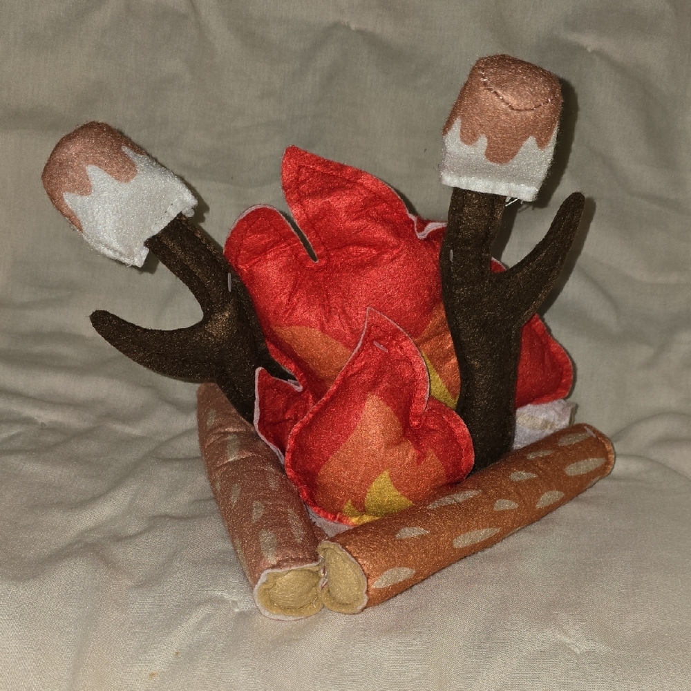 Felt Campfire Play Set Cozy Campfire Plush Decor